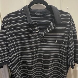 Polo by Ralph Lauren Men's Navy Striped Polo